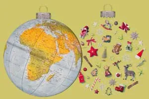 Globus als Weihnachtsgeschenk