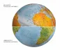 Preview: Beleuchteter Reliefglobus FR 3010 - Ø 30 cm