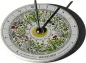 Preview: HORA Floris sundial with floral clock