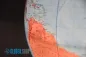 Preview: Beleuchteter handkaschierter Standglobus CTN 3704 - Ø 37 cm