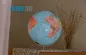 Preview: Illuminated hand-laminated table globe CTN 3703 - Ø 37 cm