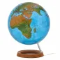 Preview: Illuminated hand-laminated table globe DFNI 3000 - Ø 30 cm