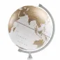 Preview: Standing globe Vasco da Gama - White Ø 40 cm
