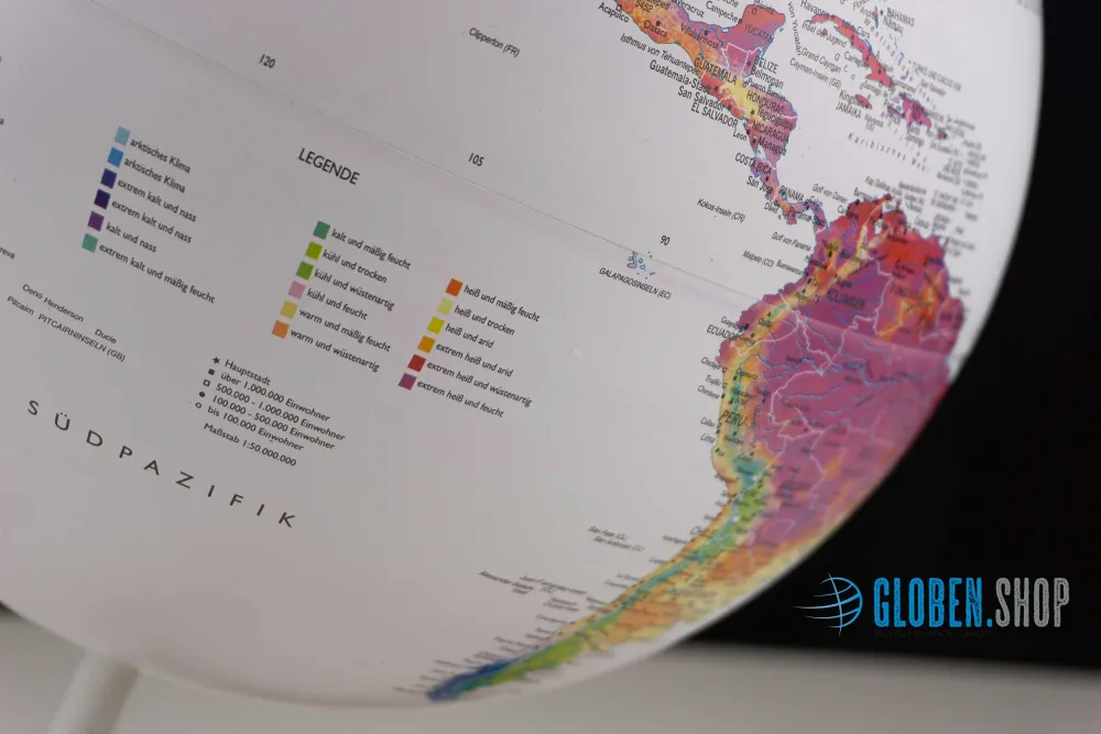 Illuminated Climate globe
