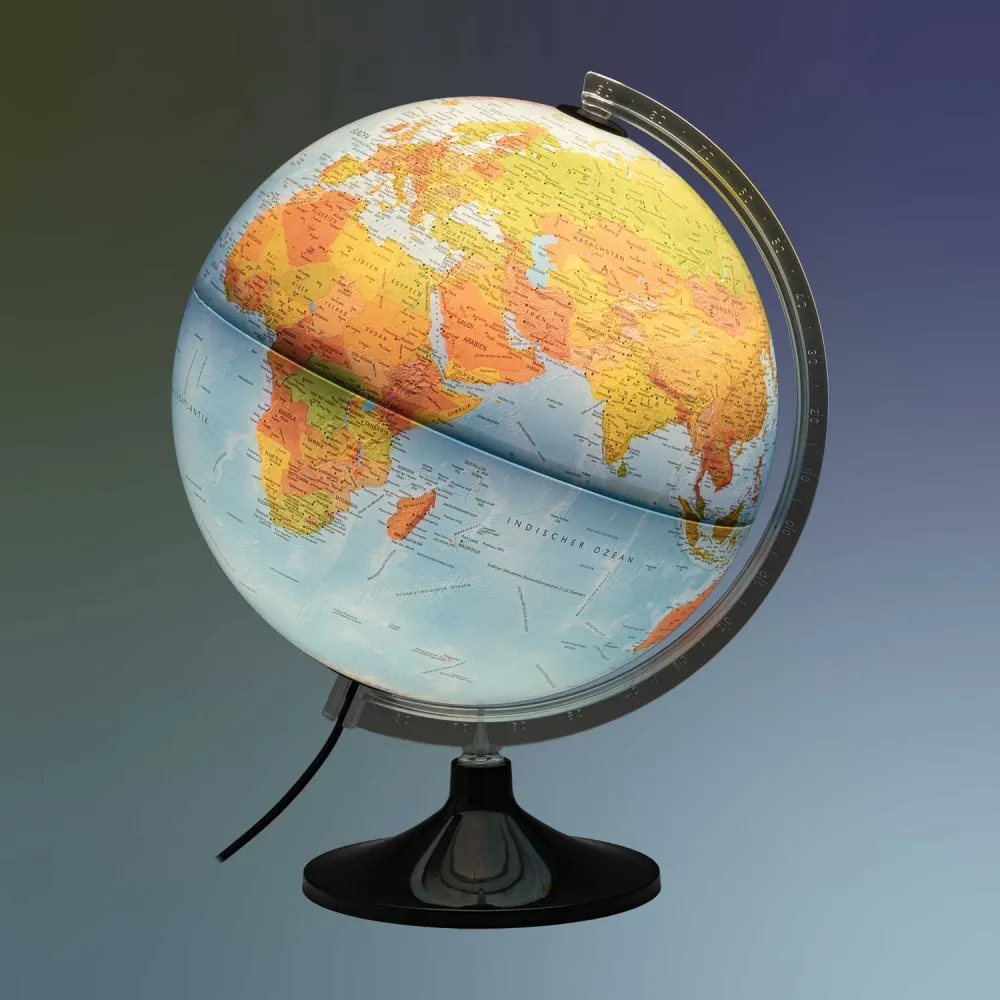 Illuminated globe Atmosphere Solid Twin - Ø 30 cm