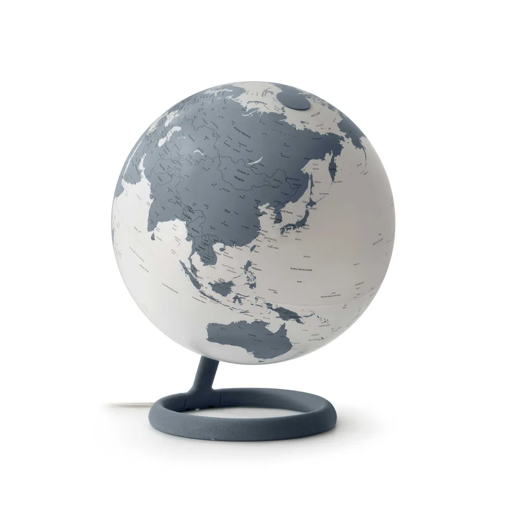evolve Giada design globe blue-grey