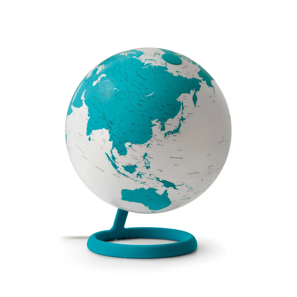evolve Zaffiro design globe turquoise