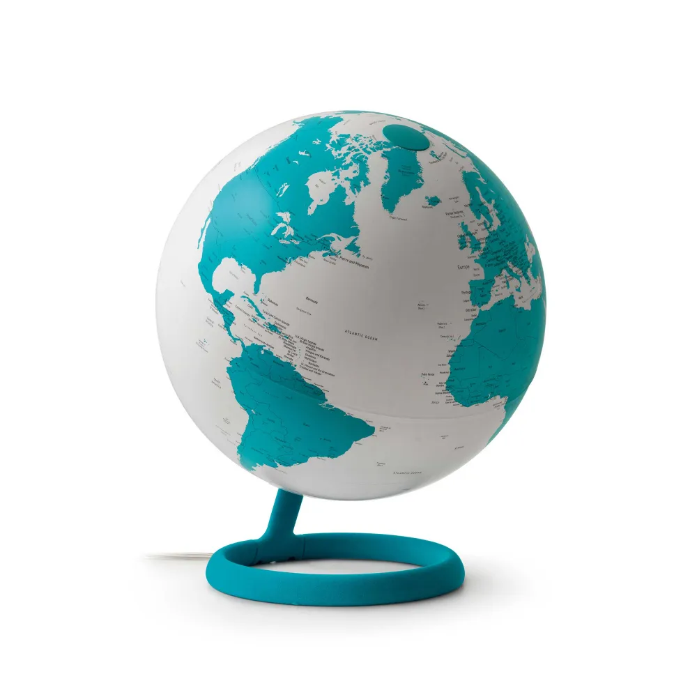 evolve Zaffiro design globe turquoise