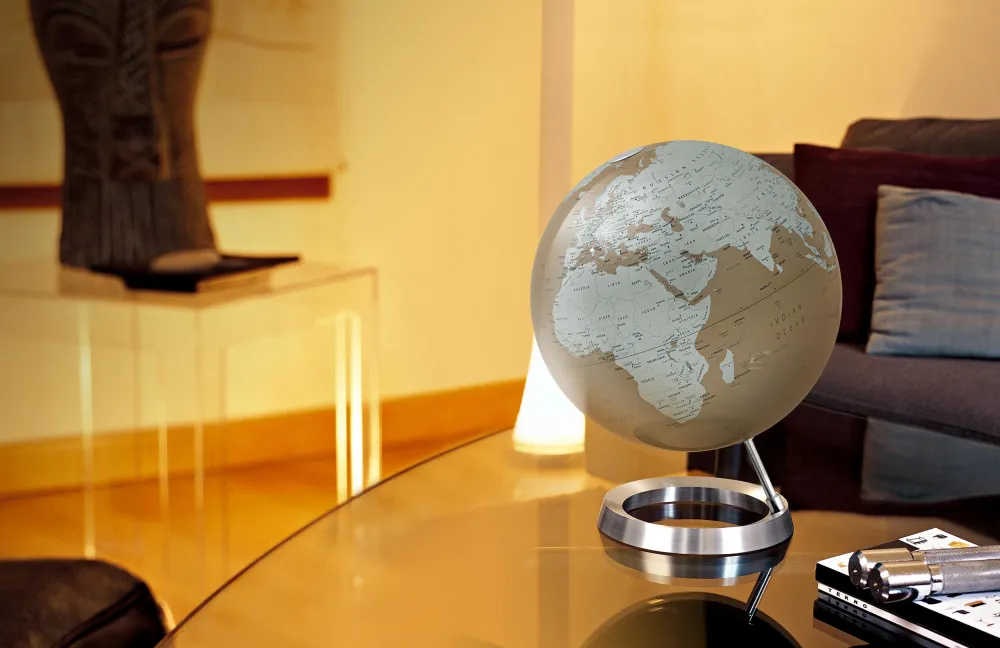 Design globe Atmosphere "New World" Vision Almond - Ø 30 cm