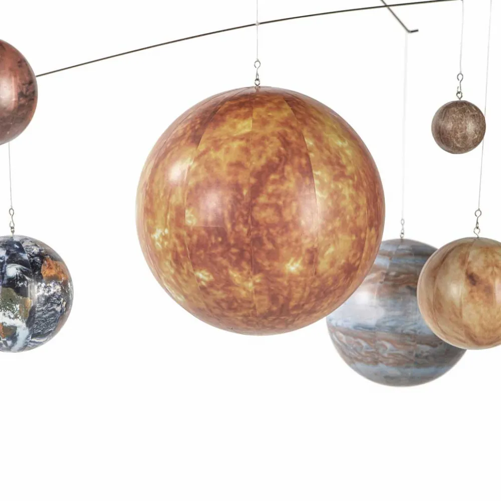 Detailansicht der Planeten des Sonnensystem Mobile
