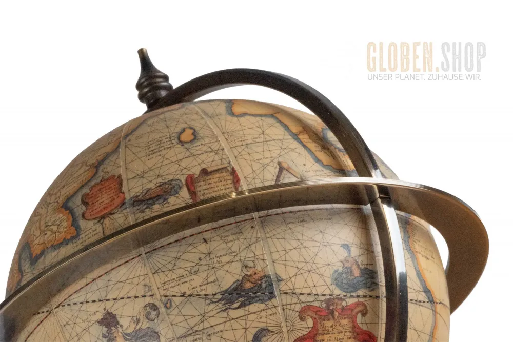 Mercator Erdglobus mit Kompass
