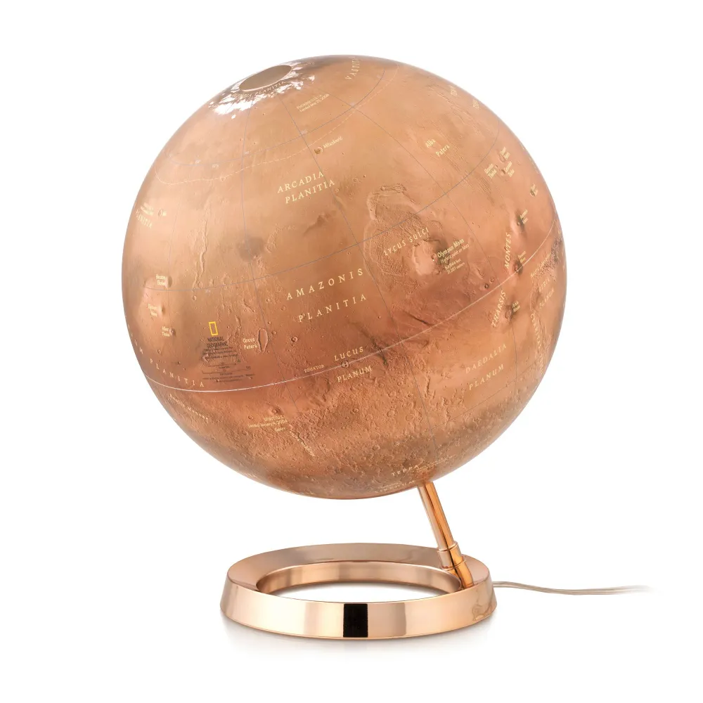 National Geographic Mars globe / Red Planet Ø 30 cm