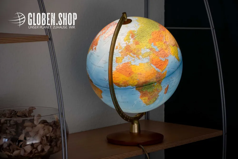 Illuminated desk globe DPI 3015 Ø 30 cm
