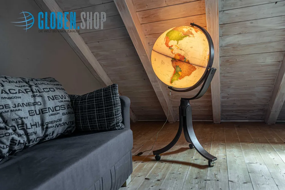 Standglobus im Antikstil PAL 5060 - Ø 50 cm