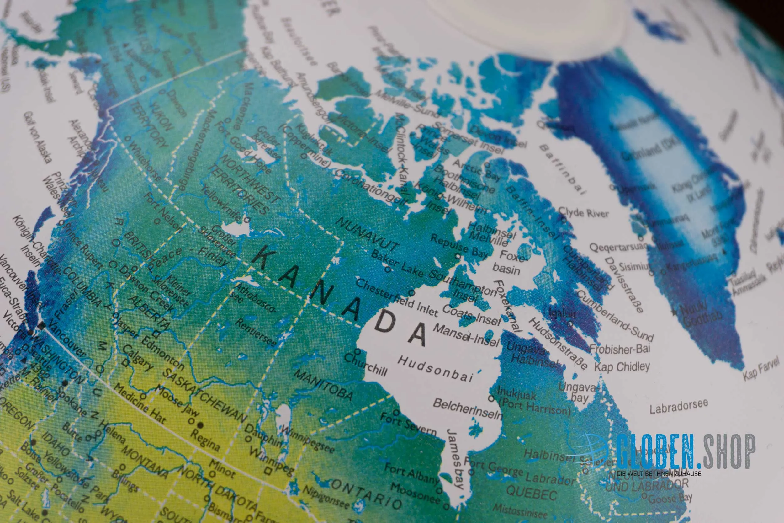 Illuminated Climate globe