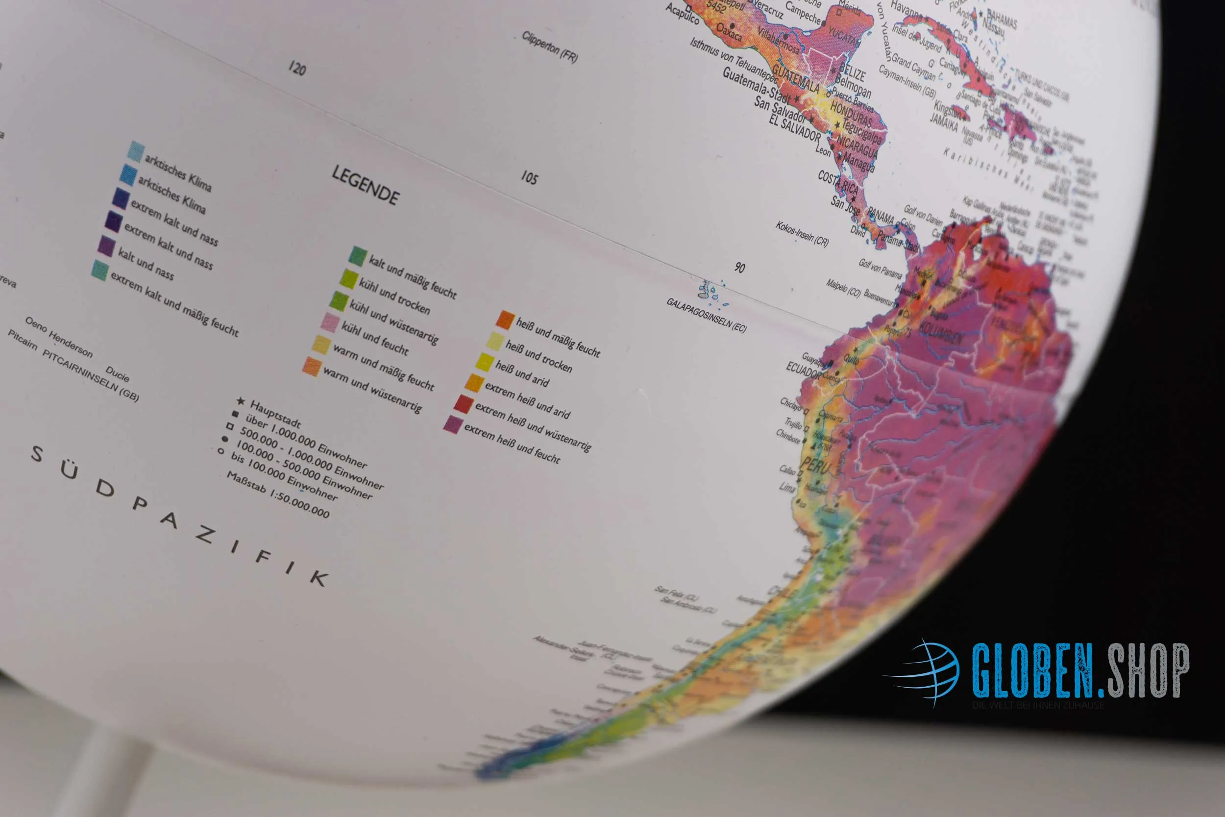Illuminated Climate globe