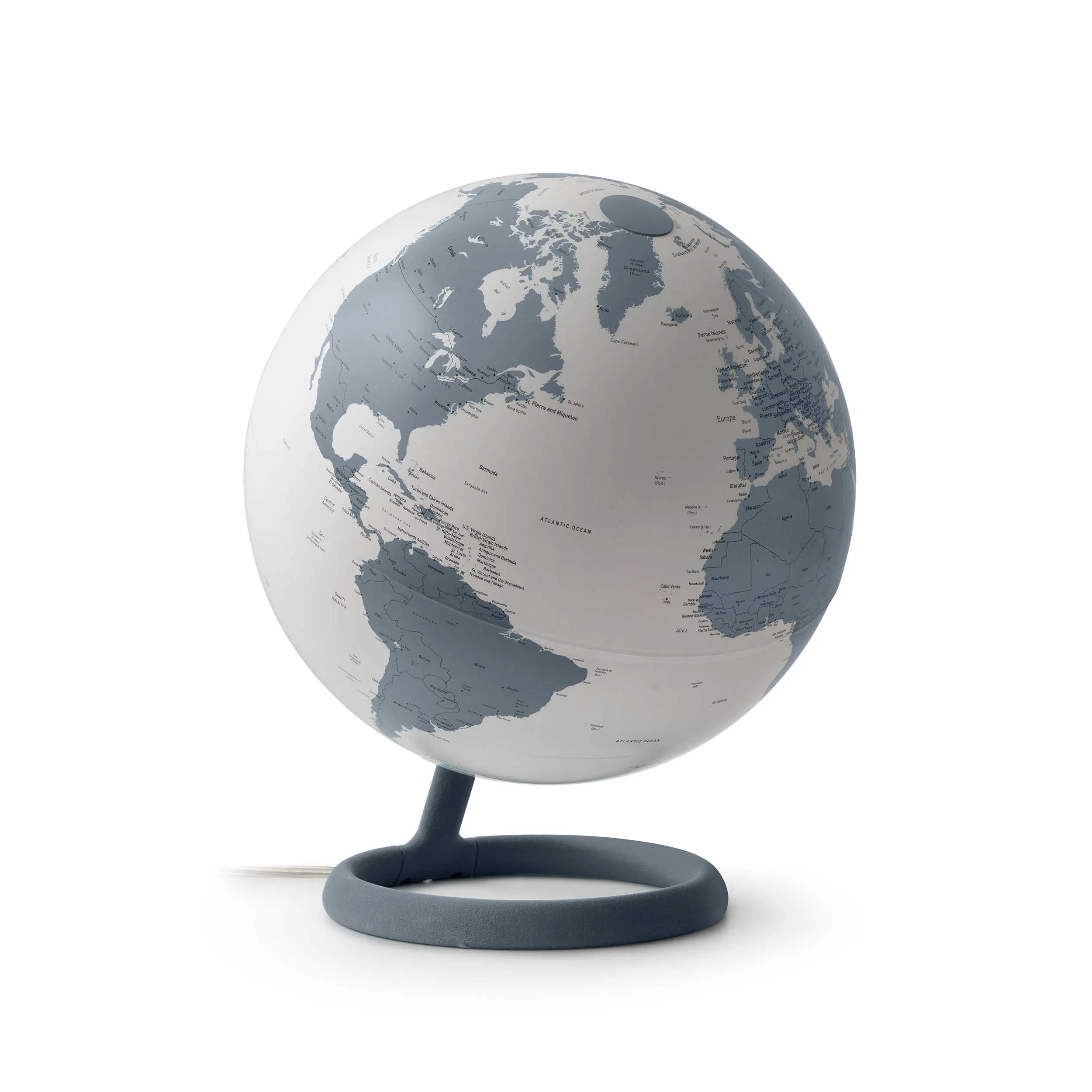 evolve Giada design globe blue-grey