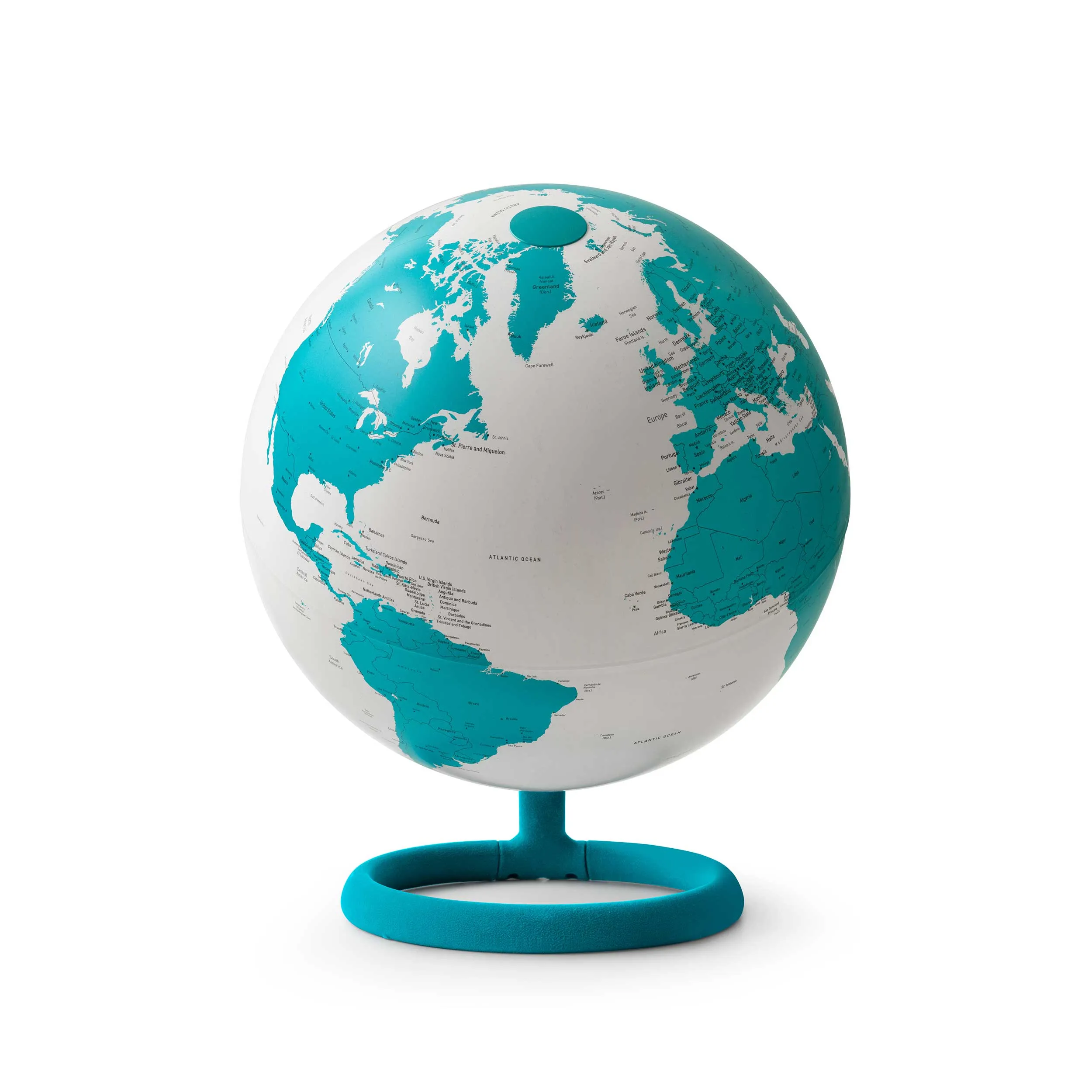 evolve Zaffiro design globe turquoise