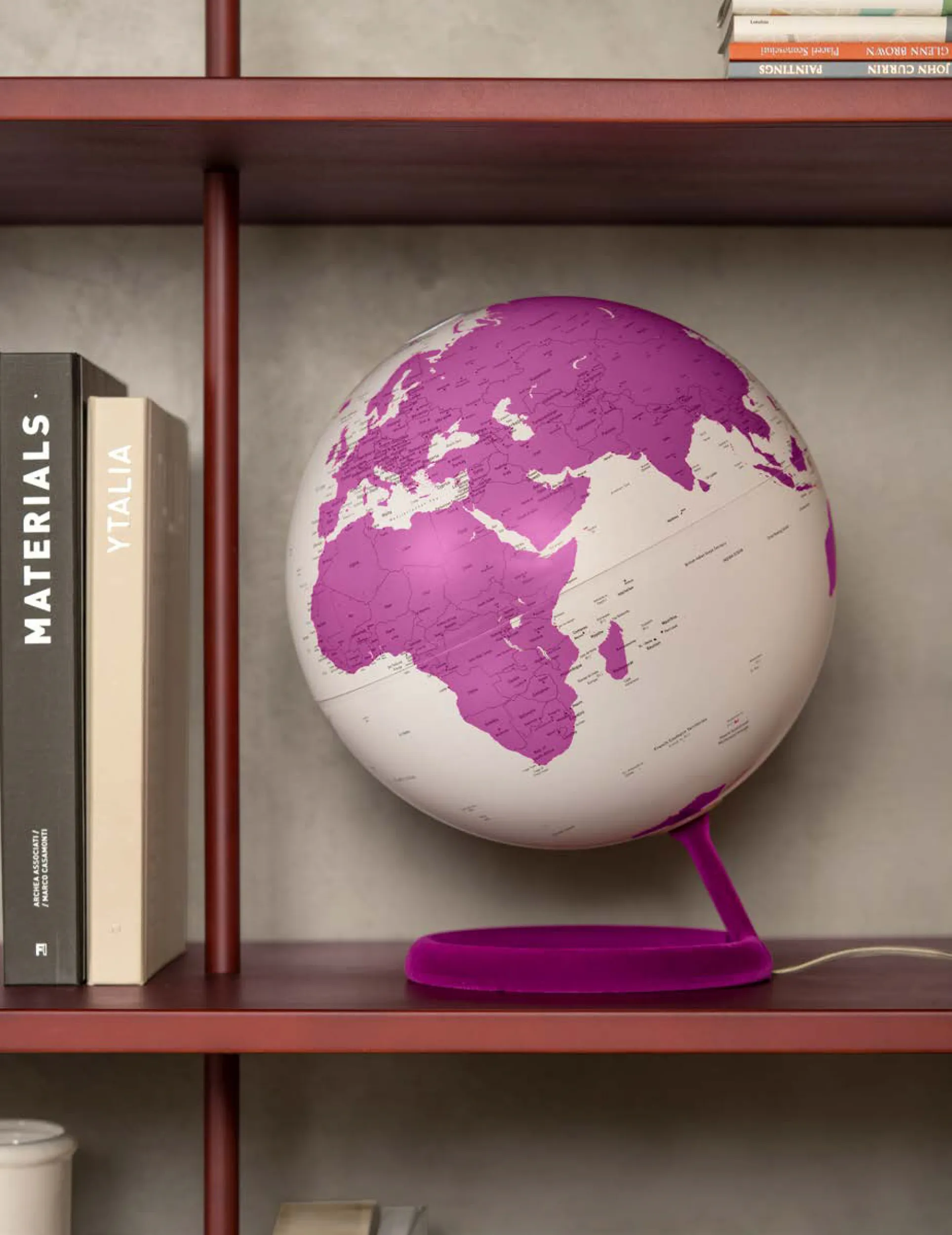 evolve Agata Designglobus violett