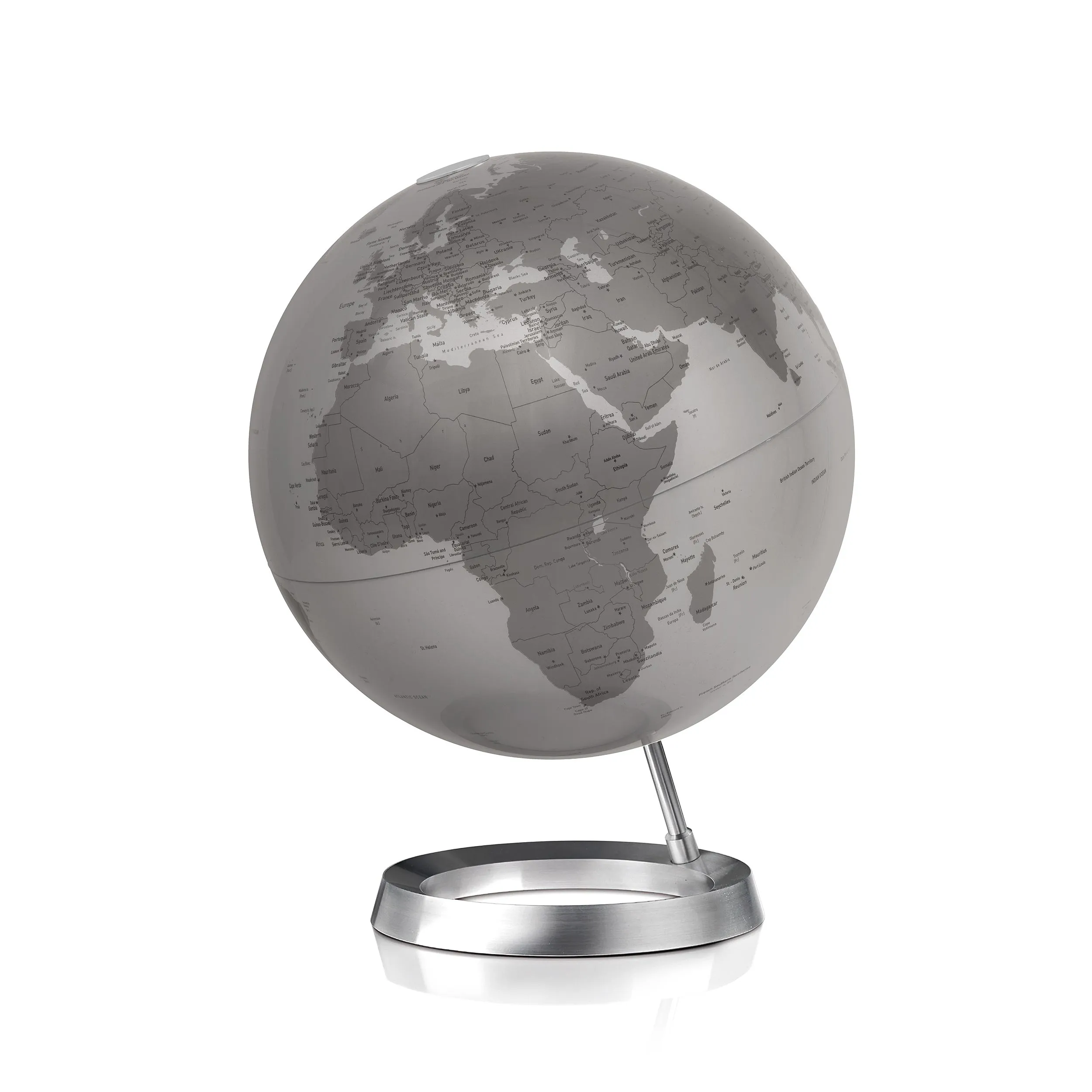 Tischglobus Atmosphere "New World" Vision Silver - Ø 30 cm