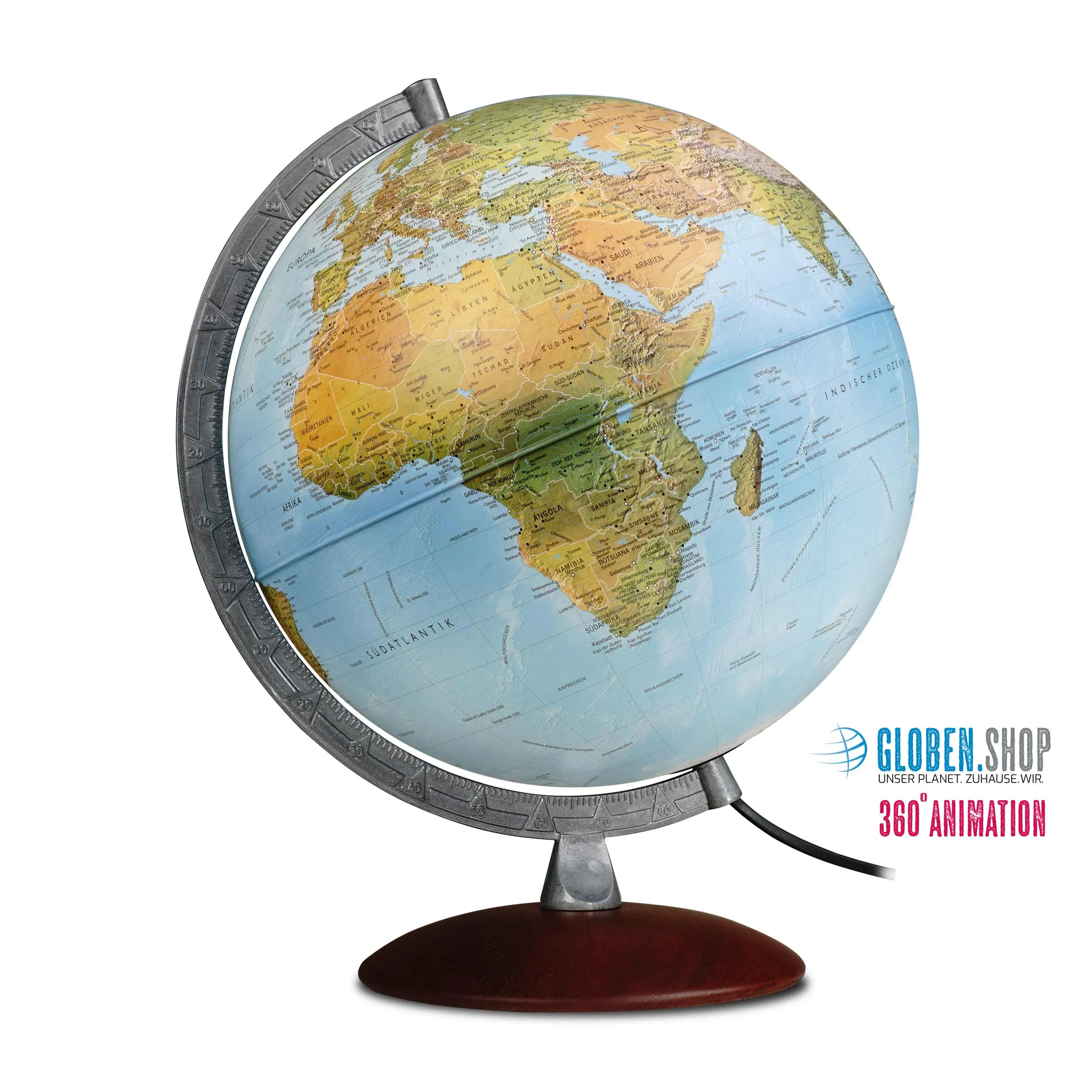illuminated globe DP 3010 Ø 30 cm