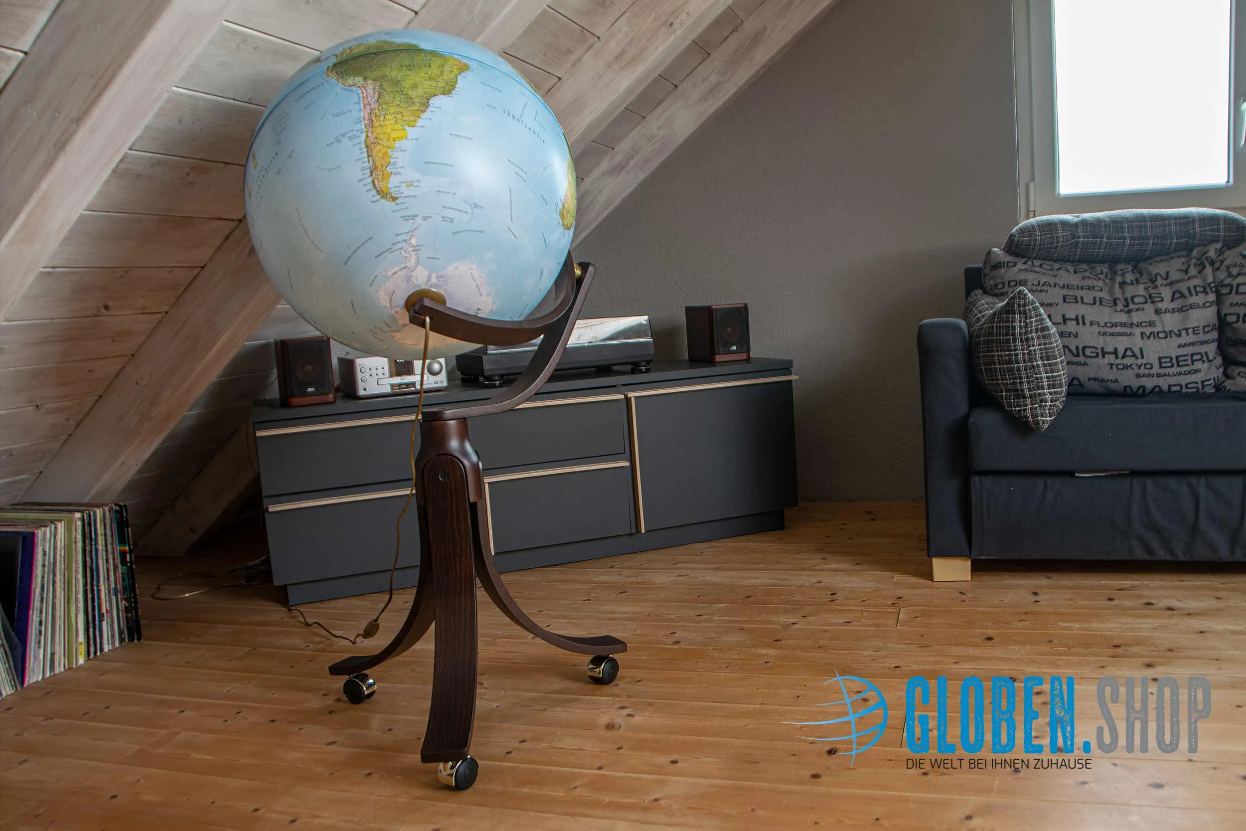 Floor globe DP 5060 - Ø 50 cm
