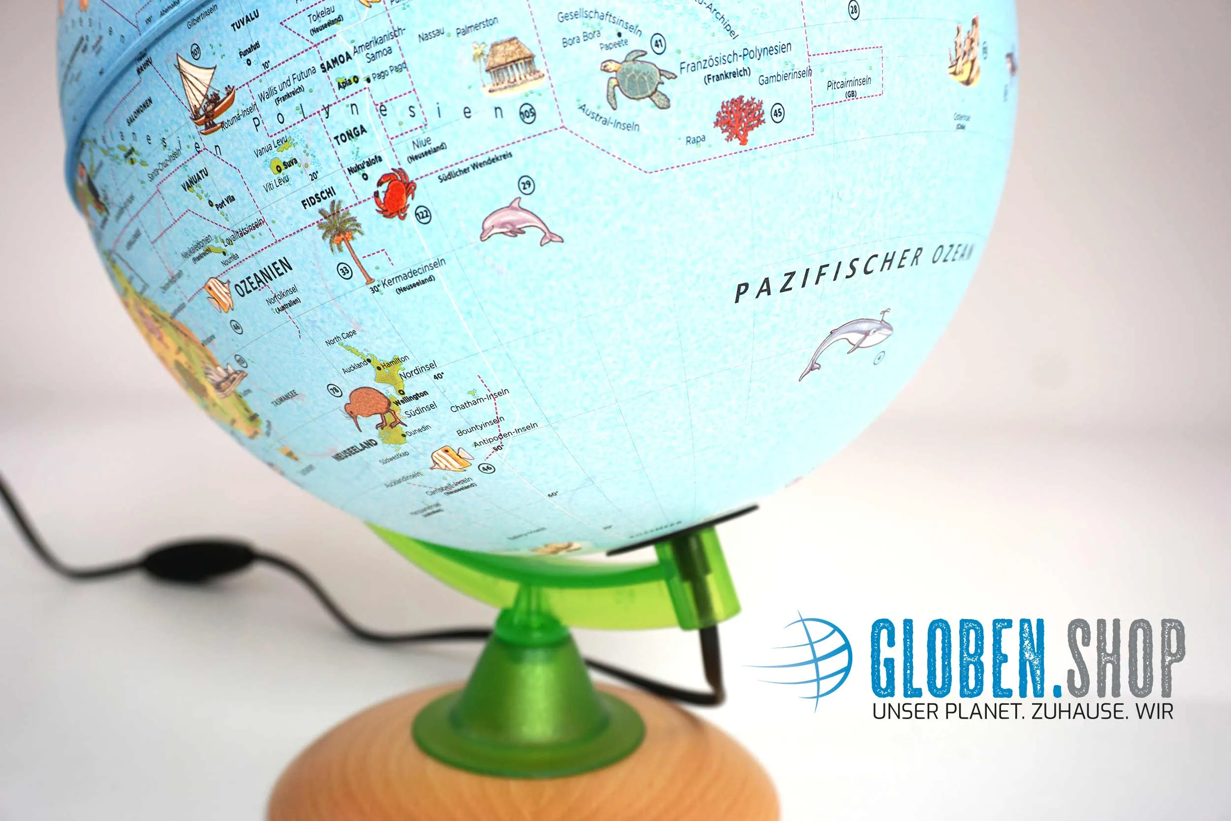 Illuminated globe for children KS 2525 - Ø 25 cm