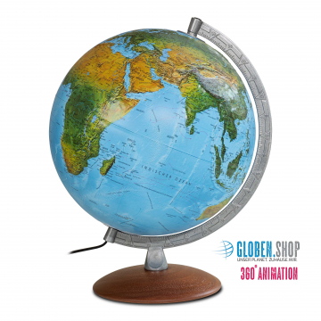 Beleuchteter Reliefglobus FR 3010 - Ø 30 cm