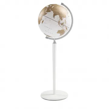 Standglobus Vasco da Gama - weiß Ø 40 cm
