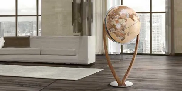 Traditional and design globes